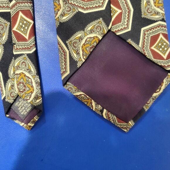 HILL & ARCHER Vintage (pre-2000's)-made in USA-100% Imported Italian Silk- - Picture 7 of 9